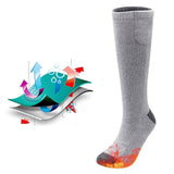 Chaussette chauffante homme chaussette chauffante Vêtement-chauffant.com 