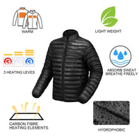 Veste chauffante sans fil veste chauffante Vêtement-chauffant.com 