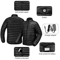 Veste chauffante sans fil veste chauffante Vêtement-chauffant.com 