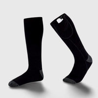 Chaussettes chauffantes pieds chaussette chauffante Vêtement-chauffant.com 