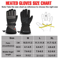 Gants chauffants pour motoneige gant chauffant Vêtement-chauffant.com 