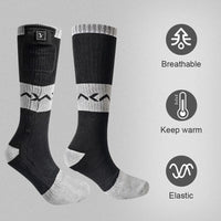Chaussette chauffante ski homme chaussette chauffante Vêtement-chauffant.com 