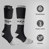 Chaussette chauffante ski homme chaussette chauffante Vêtement-chauffant.com 