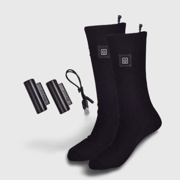 Chaussettes chauffantes pour dormir chaussette chauffante Vêtement-chauffant.com 