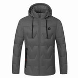 Veste chauffante rechargeable veste chauffante Vêtement-chauffant.com L Gris 