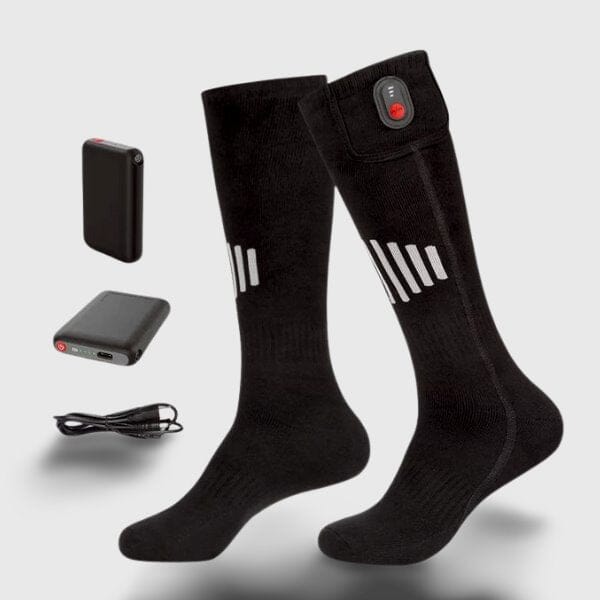 Chaussette chauffante rechargeable chaussette chauffante Vêtement-chauffant.com 