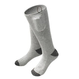 Chaussette chauffante ski chaussette chauffante Vêtement-chauffant.com Gris 
